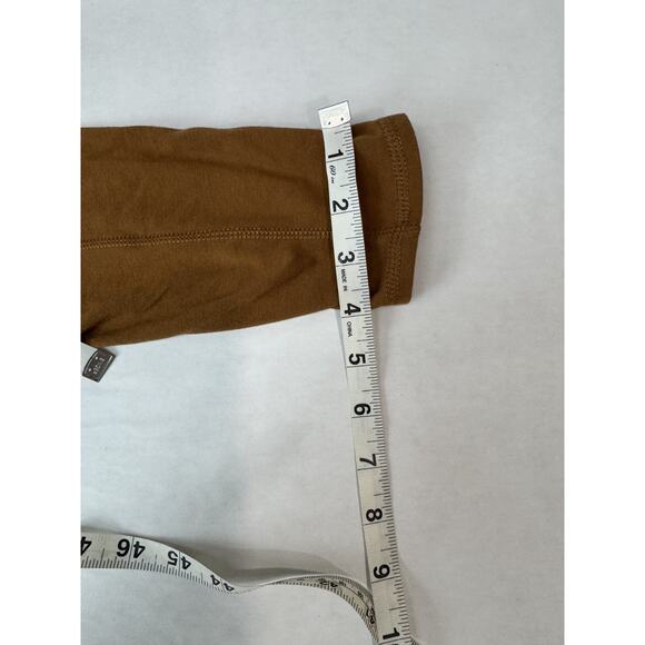 Carhartt Fitted Utility Leggings Brown Pockets Logo Boho Outdoor Girls Size 10 - Picture 6 of 8